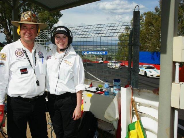 Swampy and Sahra at Bathurst